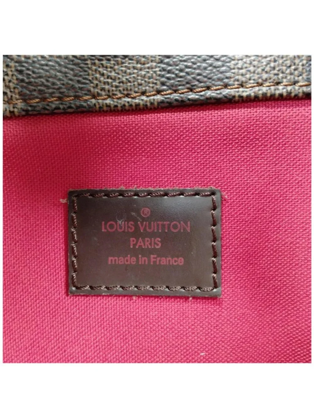 Authentic Louis Vuitton Bloomsbury PM Damier Ebene Crossbody Shoulder Bag